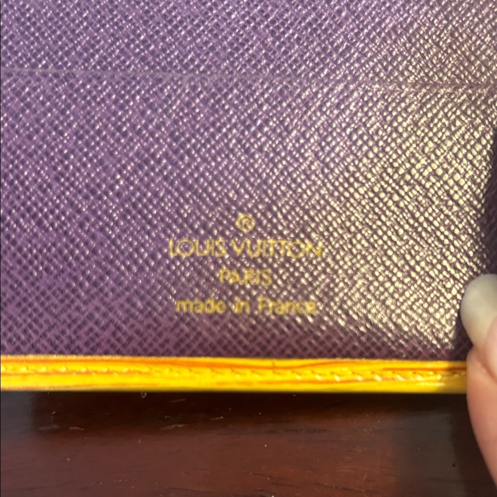 Louis Vuitton Yellow Epi Leather Compact Wallet - Picture 5 of 8
